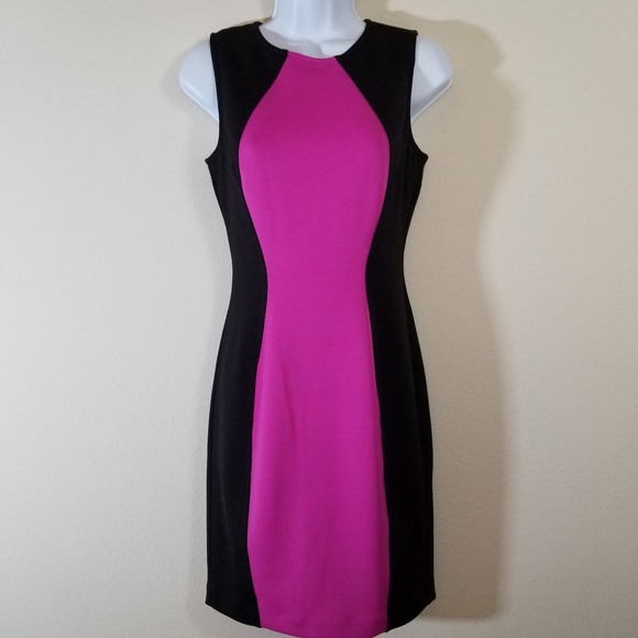 Boston Proper Dresses & Skirts - Boston Proper Color Block Scuba Dress, 6